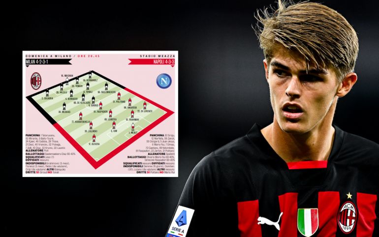 Gds Probable Xis For Milan Vs Napoli How Pioli Will Cope Without Leao