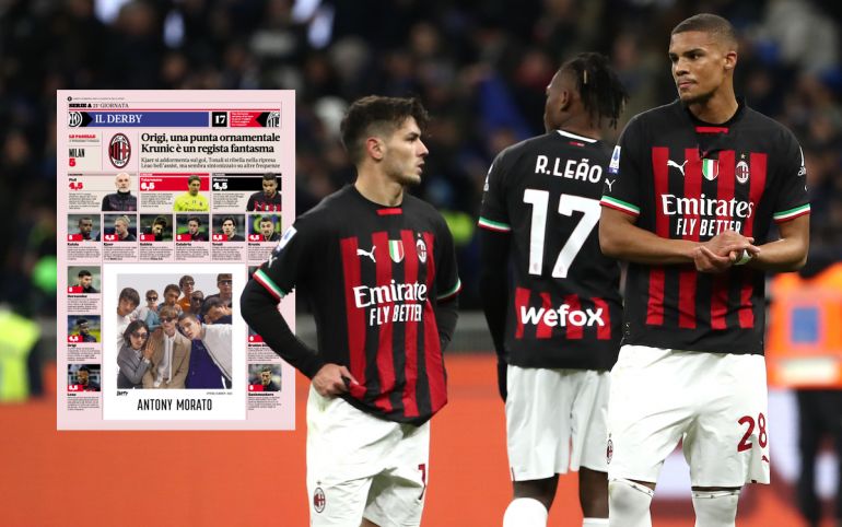 GdS Milan Player Ratings For Inter Loss No One Shines For The Rossoneri