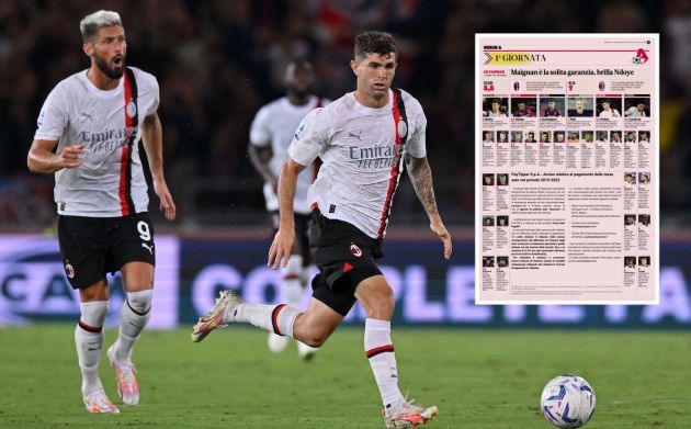 GdS Milan Player Ratings For Bologna Win Pair Of New Signings Stand Out