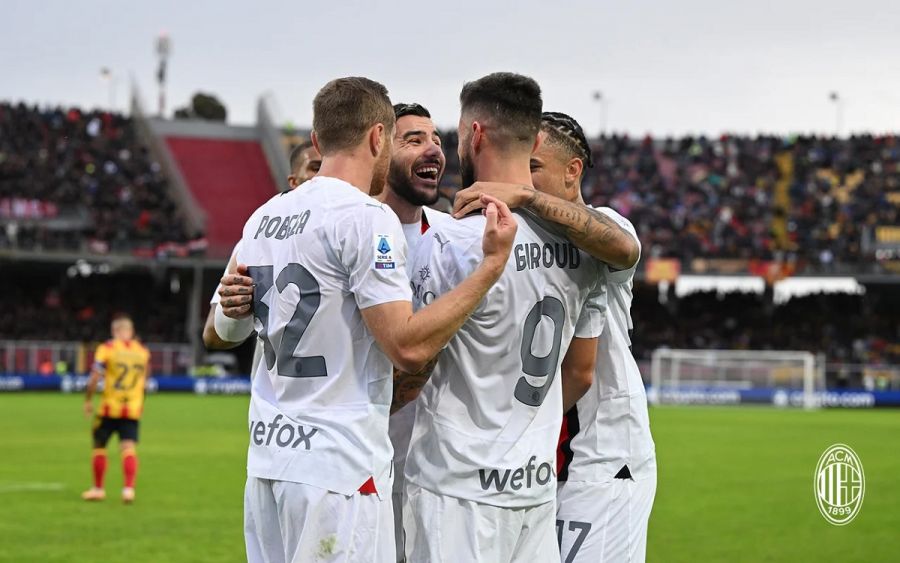 Player Ratings Lecce 2 2 AC Milan Musah Gifts Two Goals Reijnders