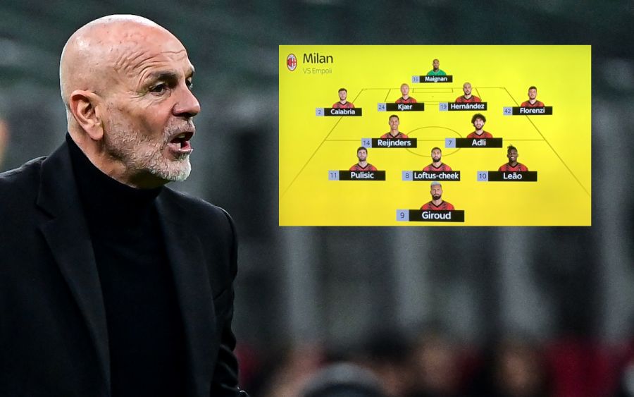 Sky Probable Milan Xi To Face Empoli Theo Remains At Centre Back