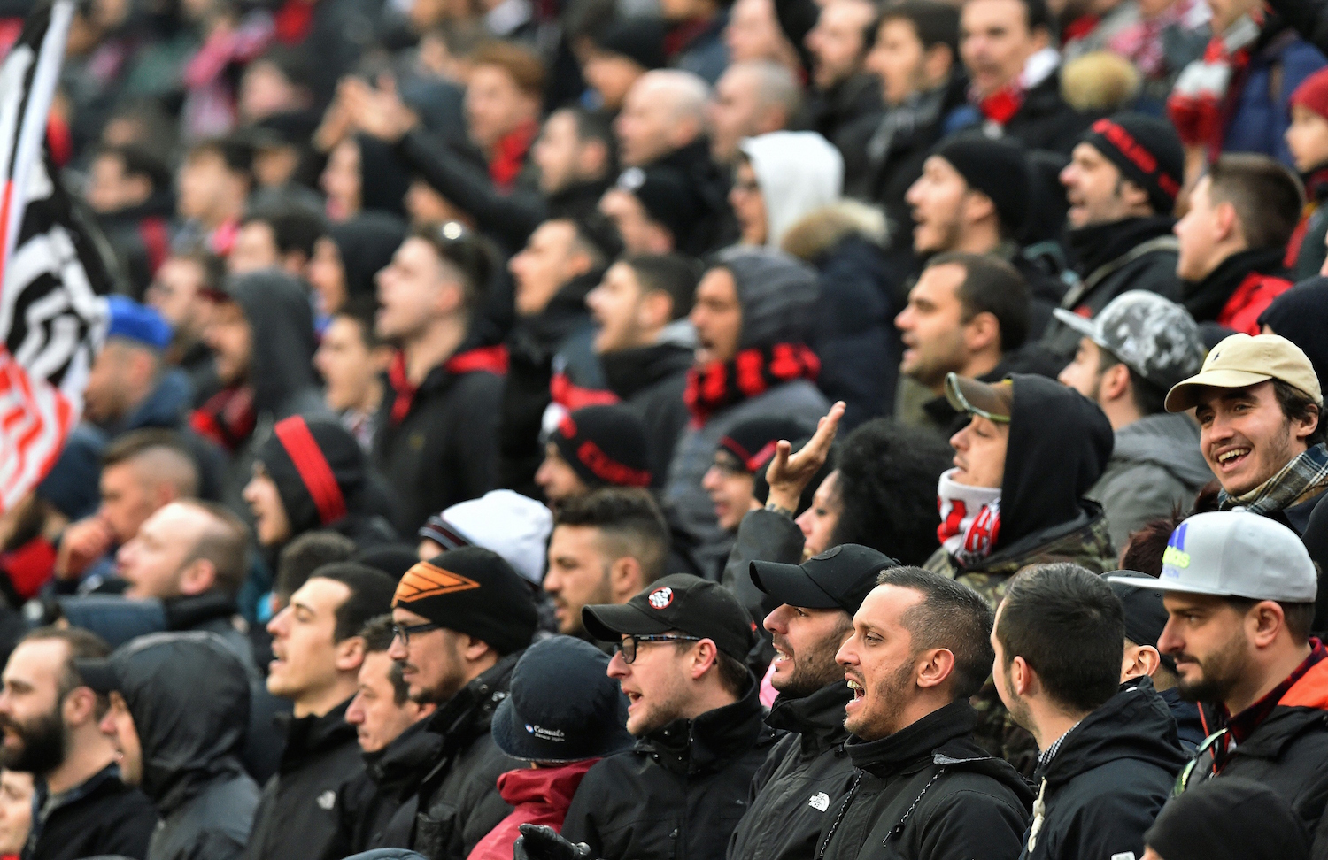 Travelling Rossoneri sent home disappointed. | VINCENZO PINTO/AFP/Getty Images
