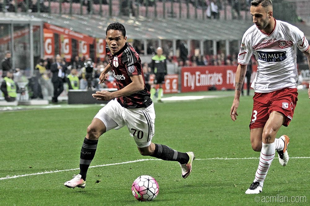 Bacca set for San Siro stay? | Image: acmilan.com