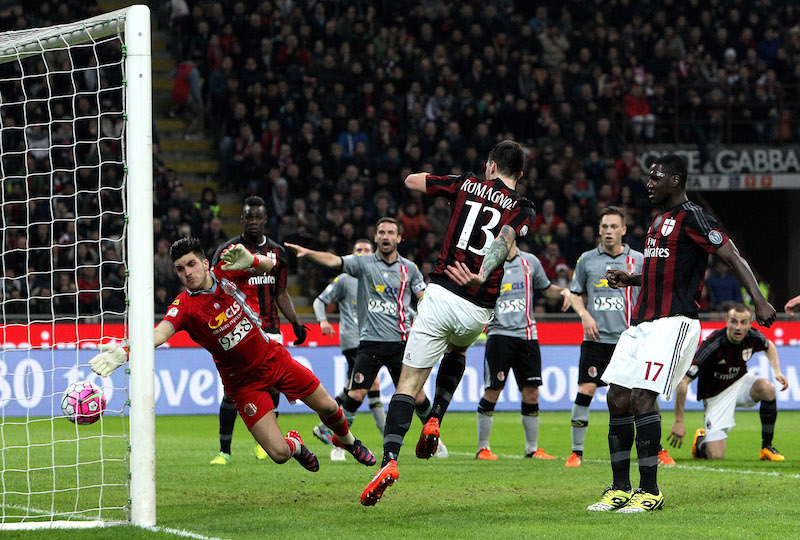 Milan defeated Alessandria to reach the final | Marco Luzzani/Getty Images