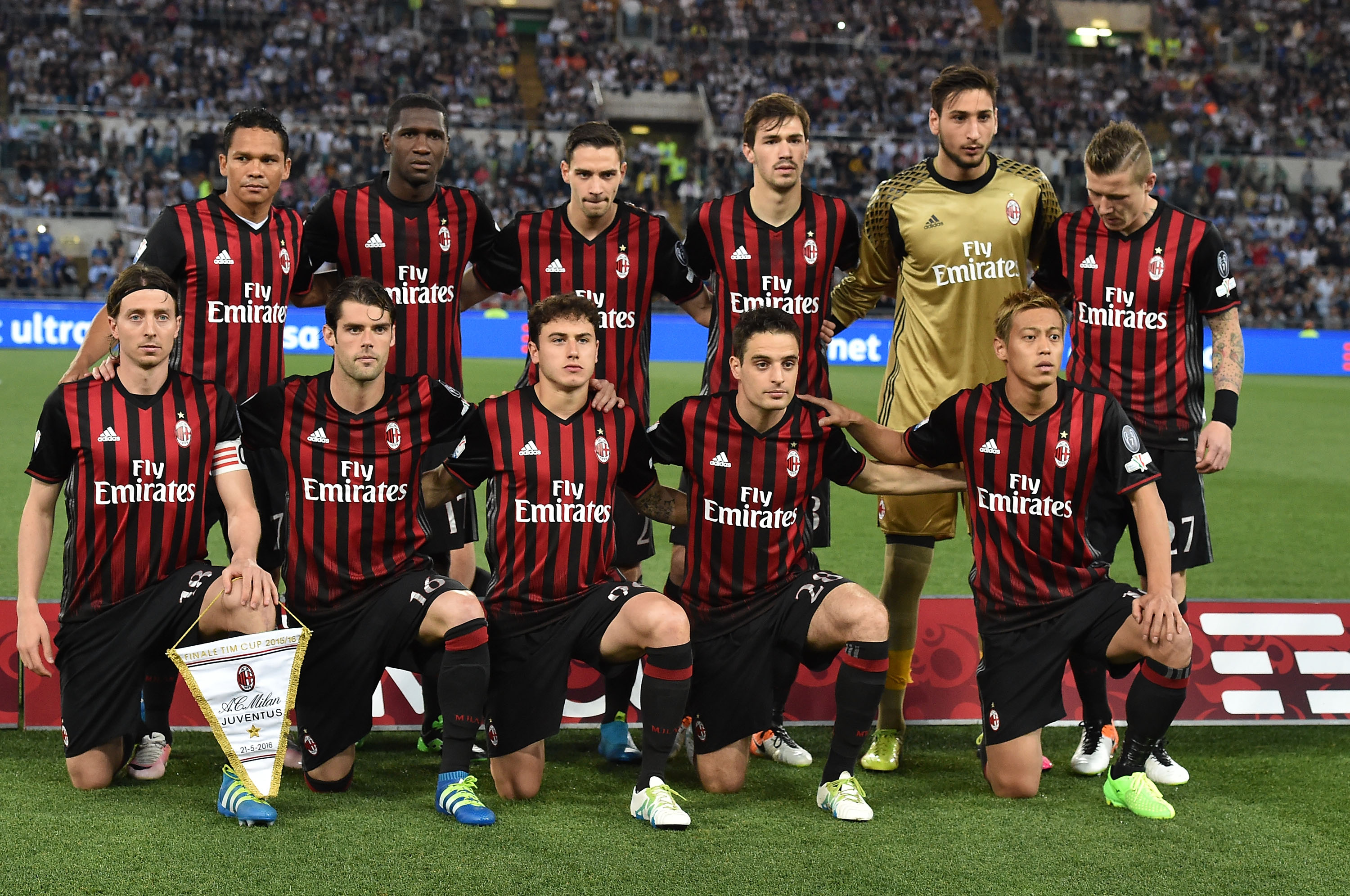 Сильные команды по футболу. AC Milan Team 2022.