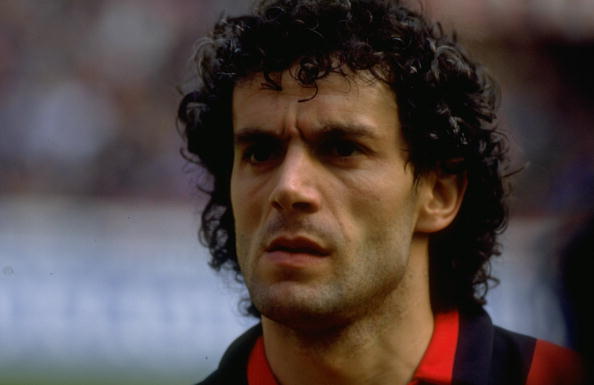 Roberto Donadoni of AC Milan