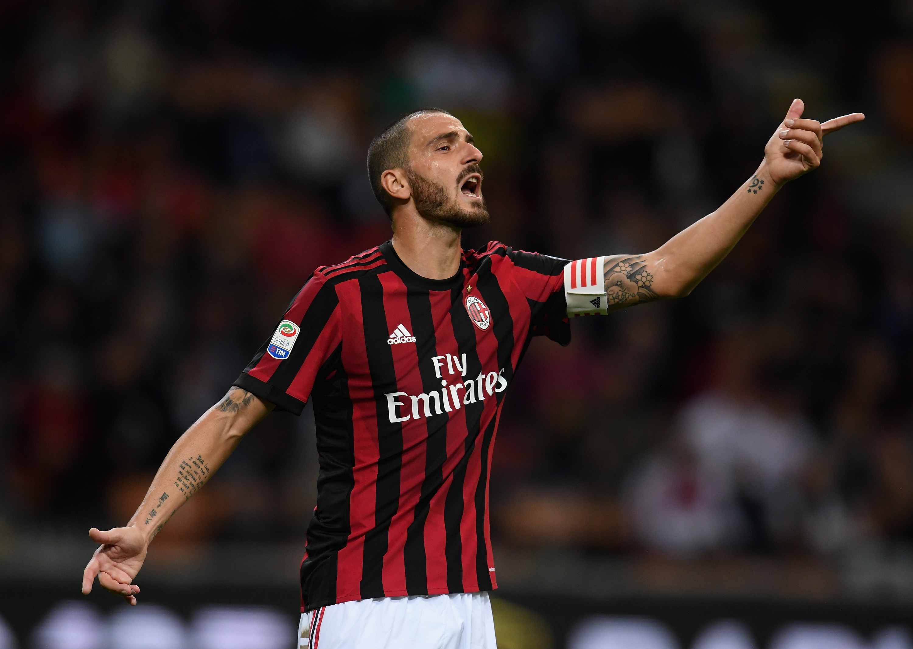 AC Milan's FIFA 18 Ratings: Captain Bonucci on top