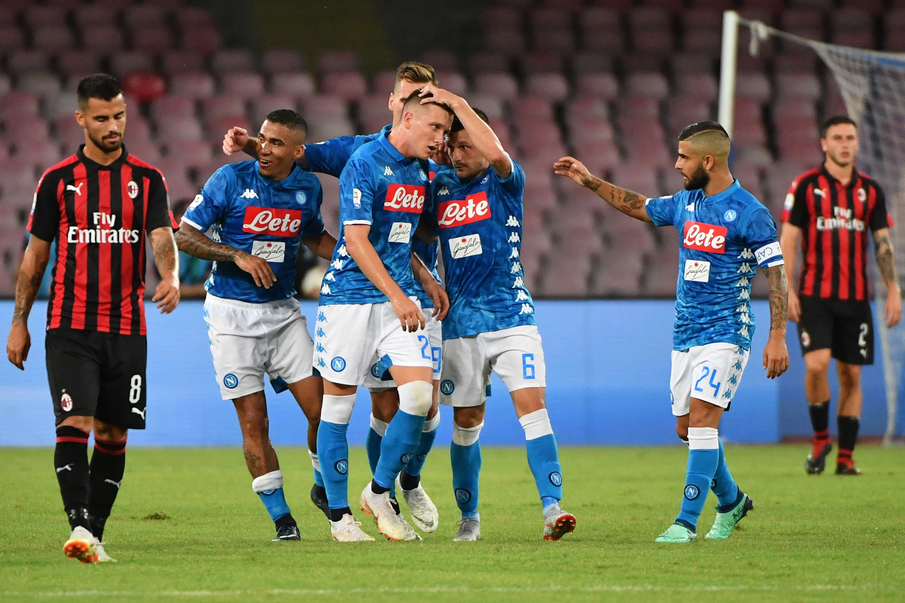 parachute Easy to read Pursuit Napoli 3-2 AC Milan: Five things we learned