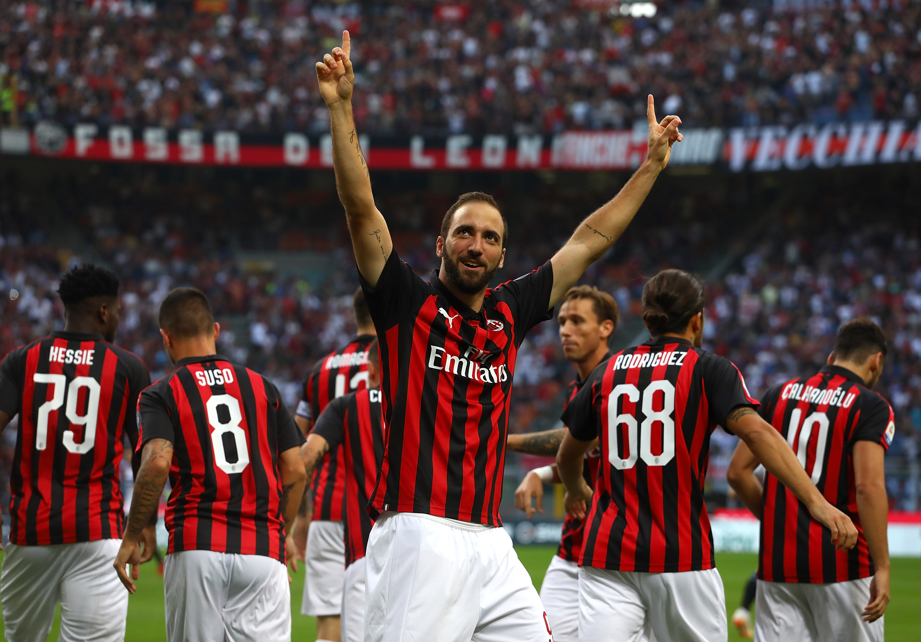 Higuain Milan