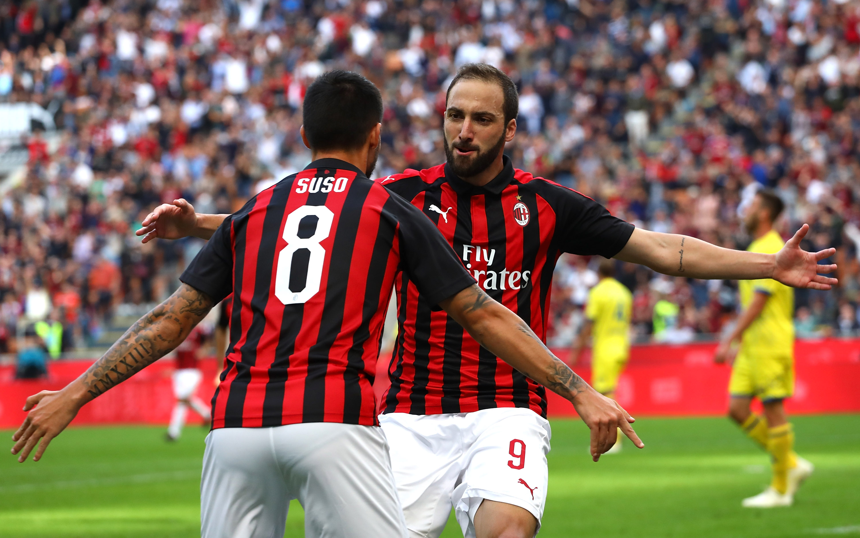 Milan Suso Higuain