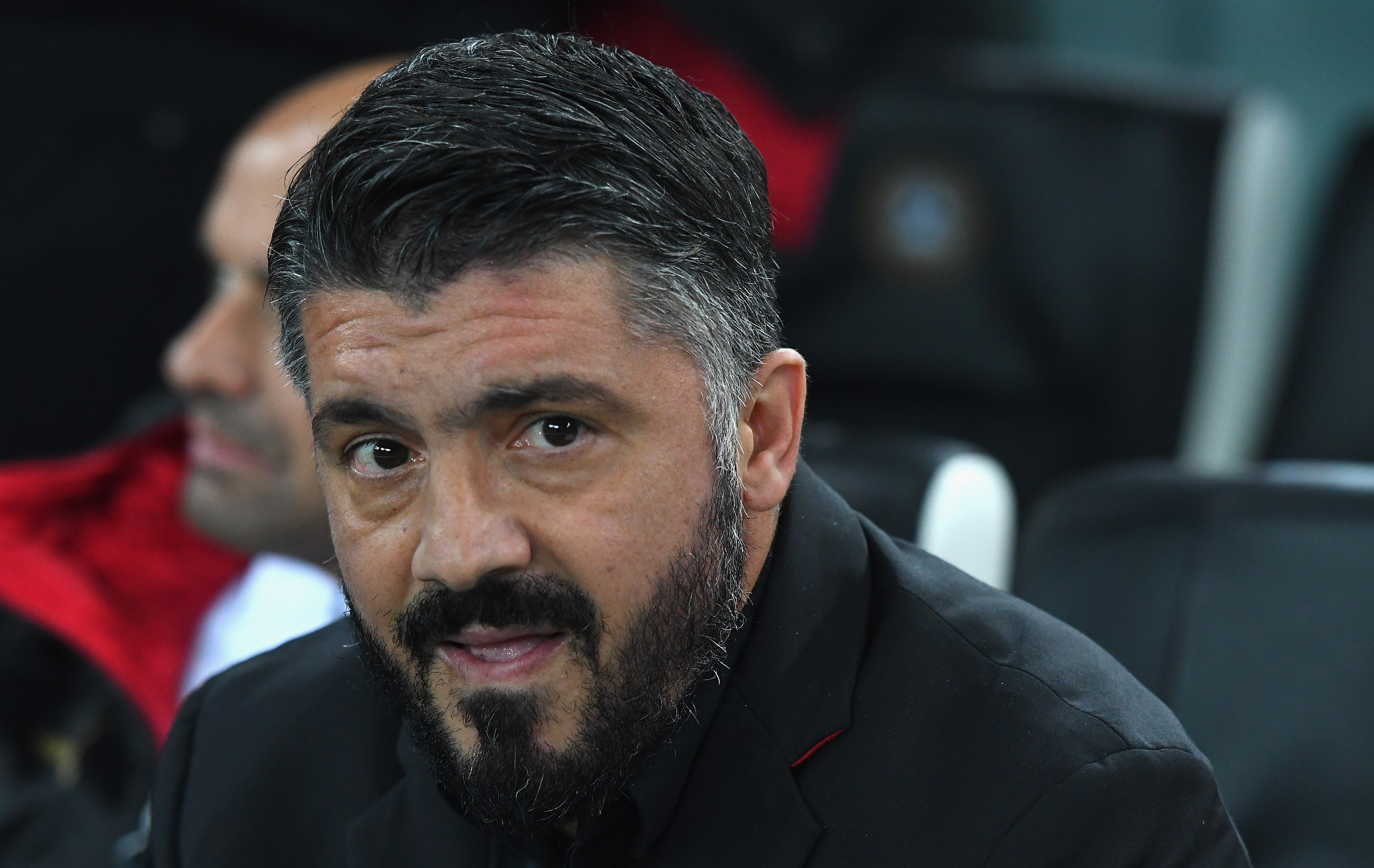 UDINE, ITALY - NOVEMBER 04: Gennaro Gattuso head coach of AC Milan looks on before the Serie A match between Udinese and AC Milan at Stadio Friuli on November 4, 2018 in Udine, Italy. (Photo by Alessandro Sabattini/Getty Images)