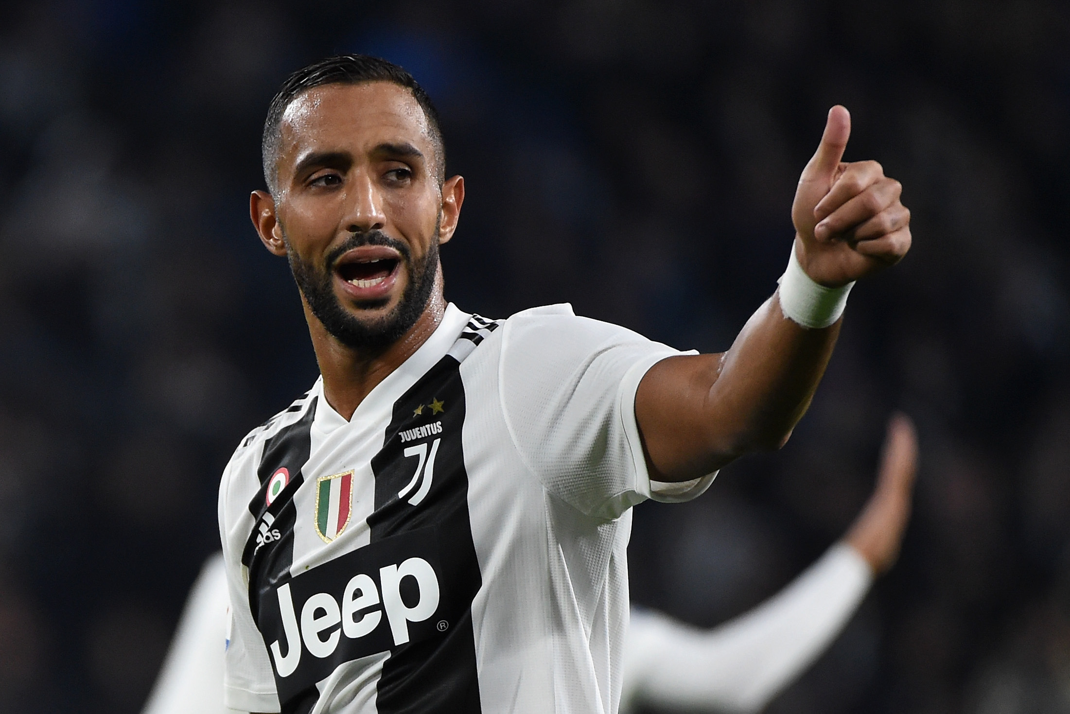 during the Serie A match between Juventus and Cagliari on November 3, 2018 in Turin, Italy.