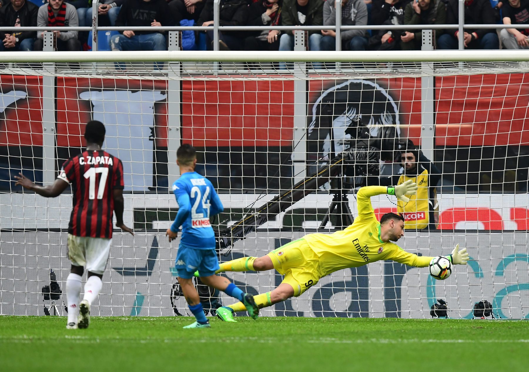 AC Milan Napoli Donnarumma