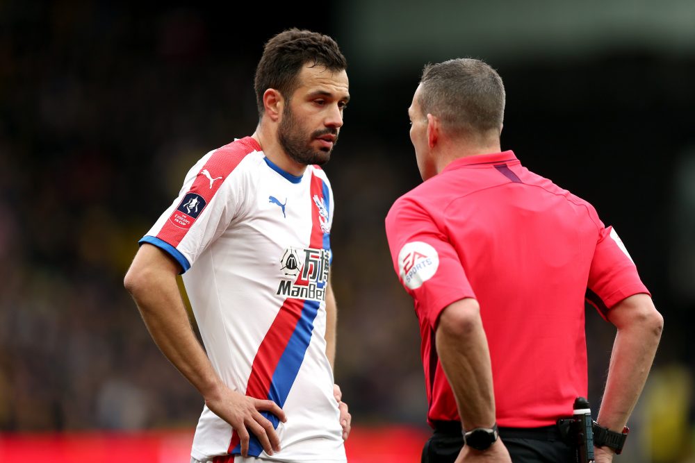 Luka Milivojevic of Crystal Palace