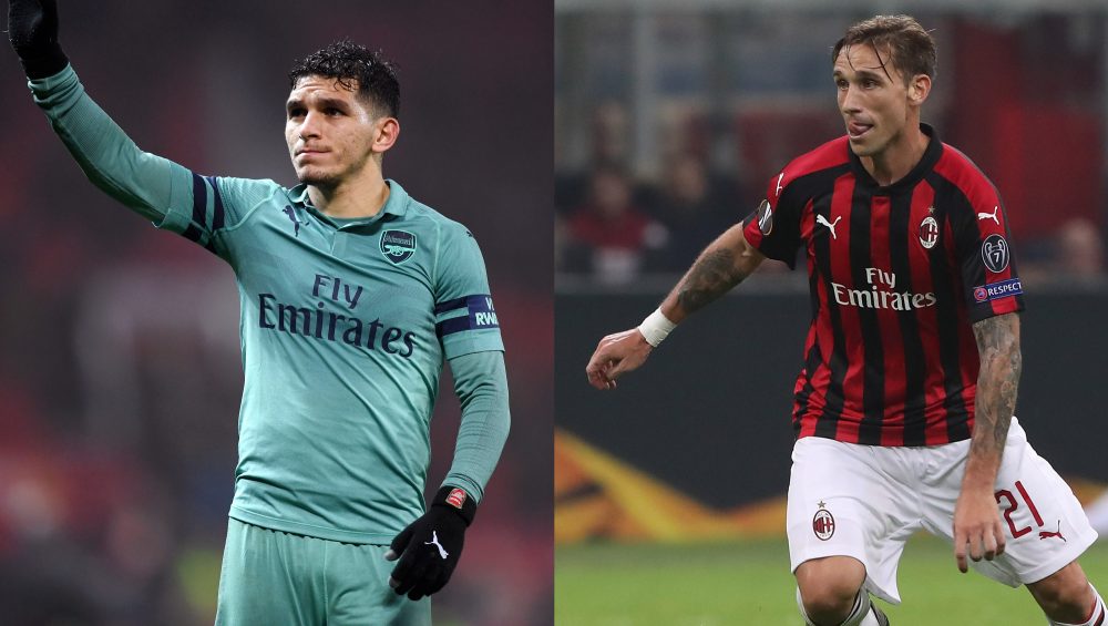 Torreira Biglia AC Milan Arsenal
