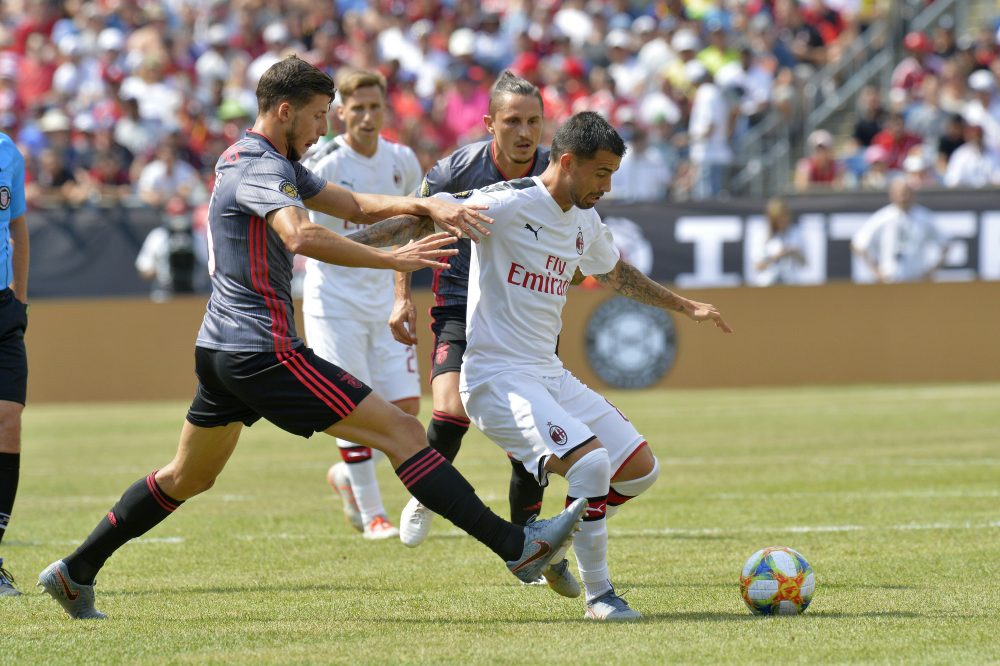 Milan's forward Suso