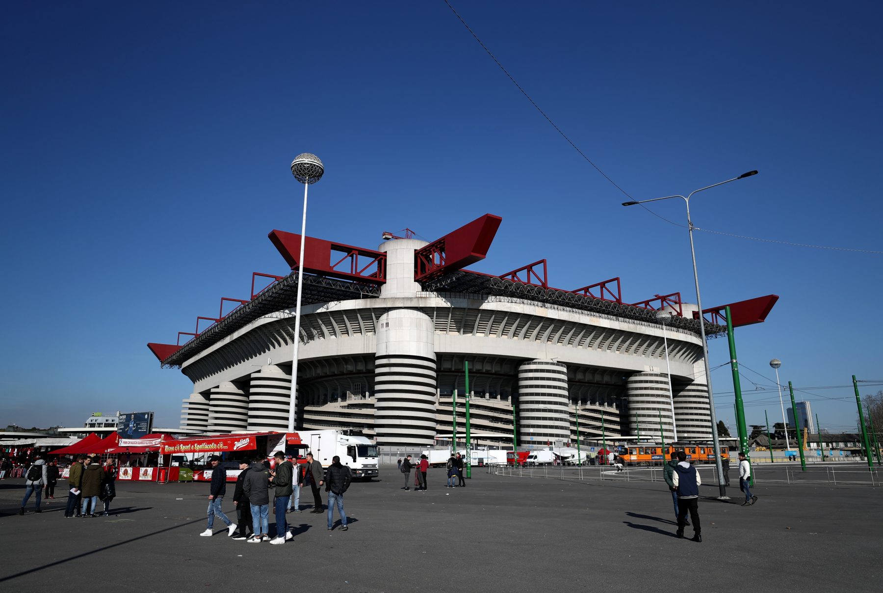 San Siro outside