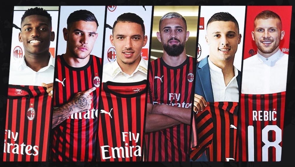 Six AC Milan signings