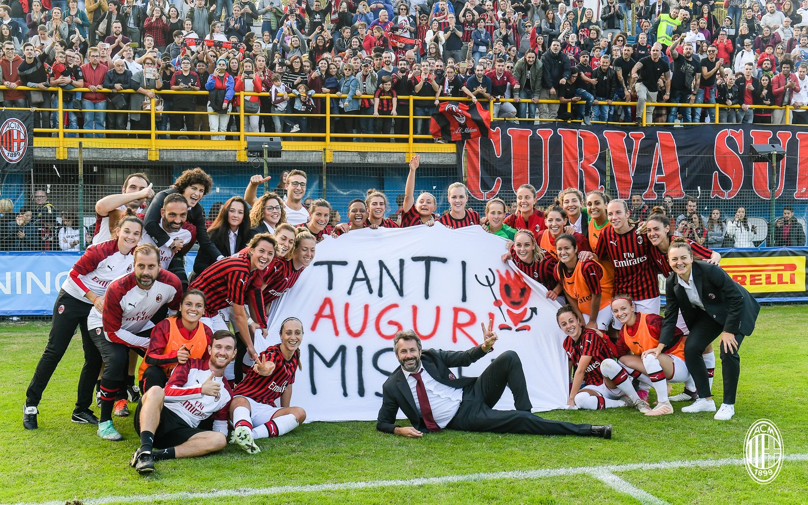 AC Milan women make history by winning first ever derby - the photos