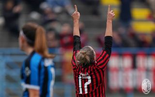 AC Milan Women thrash Inter 4-1 in Coppa Italia derby – the photos