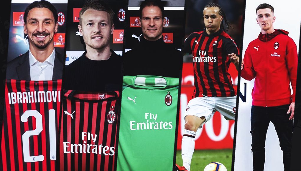 AC Milan's winter mercato All the official signings and details