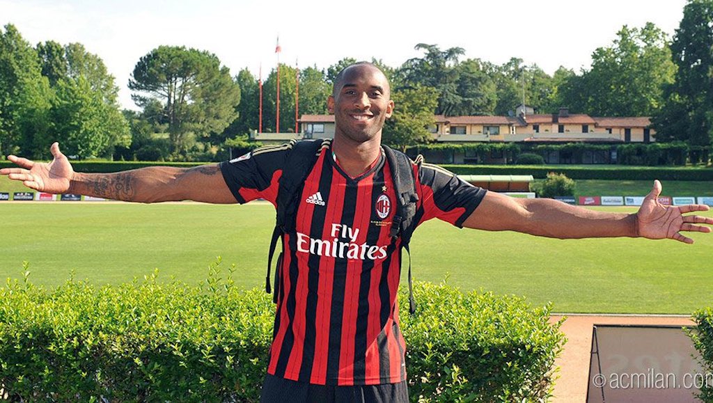 Italian football giants AC Milan pay tribute to Kobe Bryant at San Siro  match