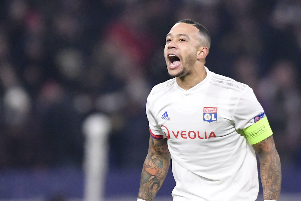 JOIE - 11 MEMPHIS DEPAY OL FOOTBALL : Lyon vs Leipzig - Ligue des Champions - 10/12/2019 AnthonyBIBARD/FEP/Panoramic PUBLICATIONxNOTxINxFRAxITAxBEL