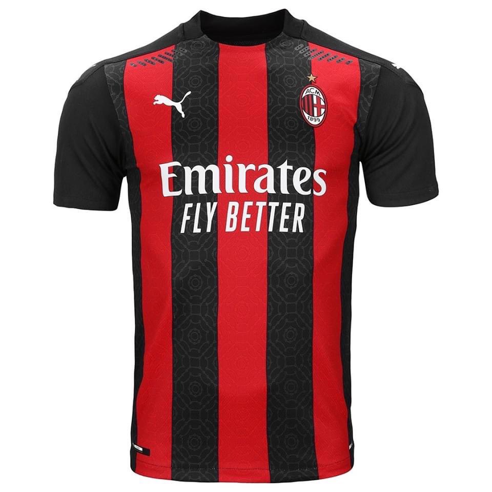 Official: AC Milan reveal 2020-21 home shirt featuring snazzy pattern - all  the pictures