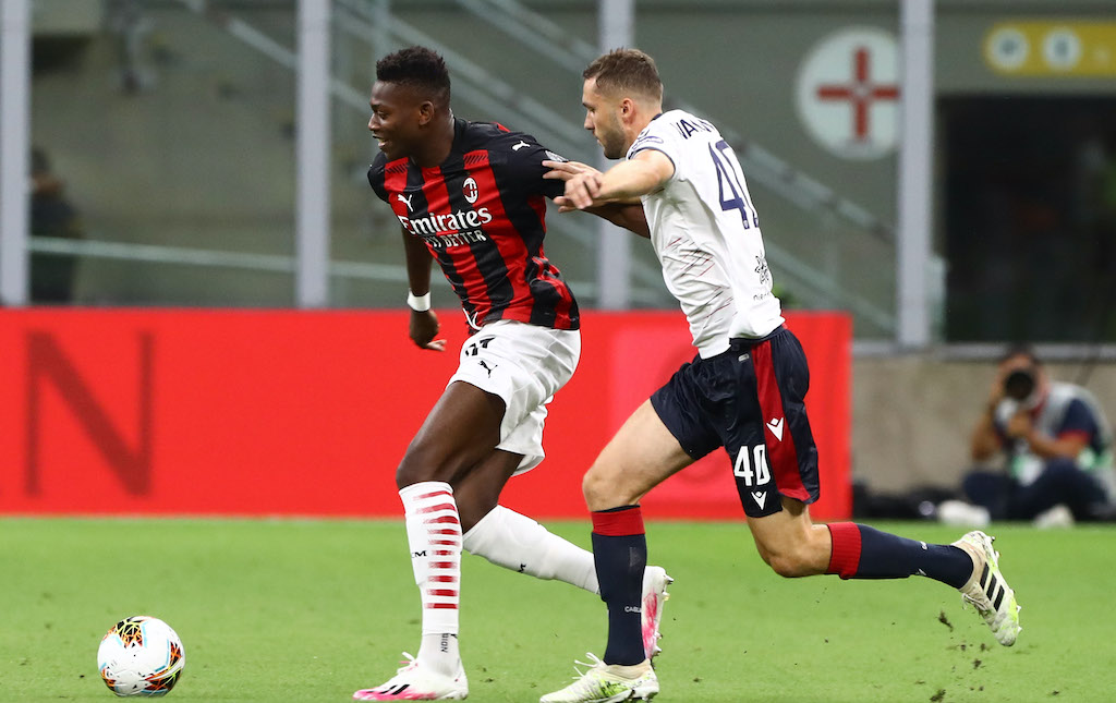 Watch: Individual brilliance from Rafael Leao creates Milan's opening goal against Cagliari