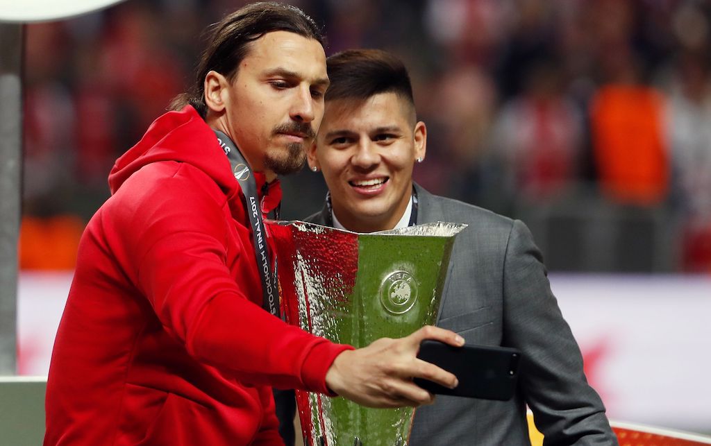 Private: Man Utd defender Rojo recalls spat with Ibrahimovic: “Shut up big nose!”