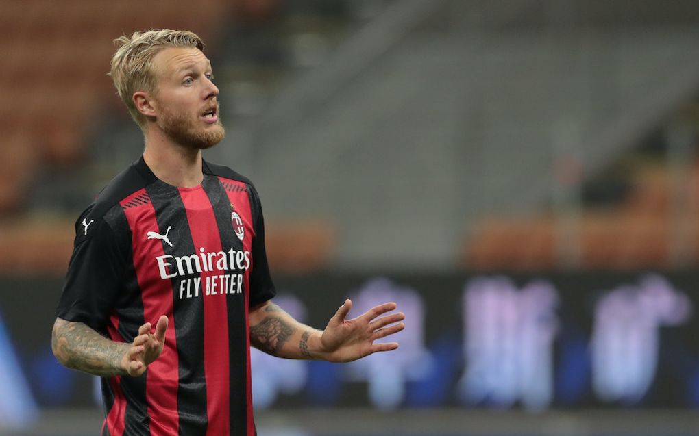 during the UEFA Europa League third qualifying round match between AC Milan and Bodo Glimt at Stadio Giuseppe Meazza on September 24, 2020 in Milan, Italy.