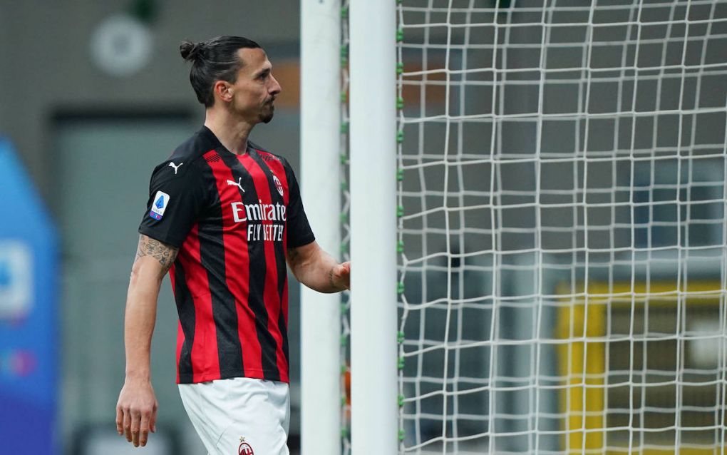 Photo LaPresse - Spada 23 january , 2020 Milan Italy Soccer A.C. Milan- Stagione 2020-2021 - Serie A Milan vs Atalanta In the pic: Zlatan Ibrahimovic PUBLICATIONxINxGERxSUIxAUTxONLY Copyright: xSpada/LaPressex