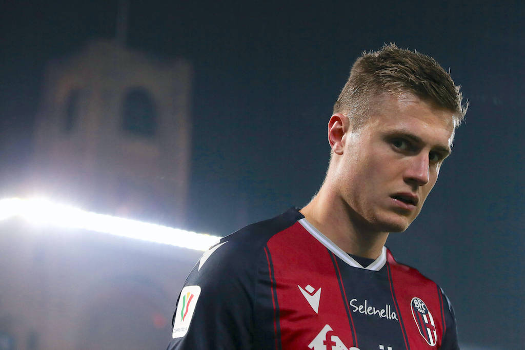 Mattias Svanberg of Bologna FC during the Coppa Italia match at Renato Dall Ara, Bologna. Picture date: 25th November 2020. Picture credit should read: Jonathan Moscrop/Sportimage PUBLICATIONxNOTxINxUK SPI-0771-0038