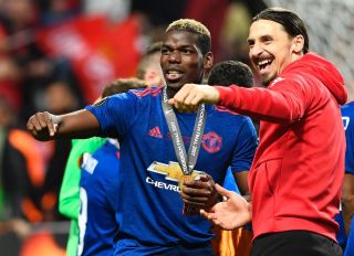 Photo: Man Utd star Pogba defends Ibrahimovic amid racism allegations – “Don’t joke with that one!”
