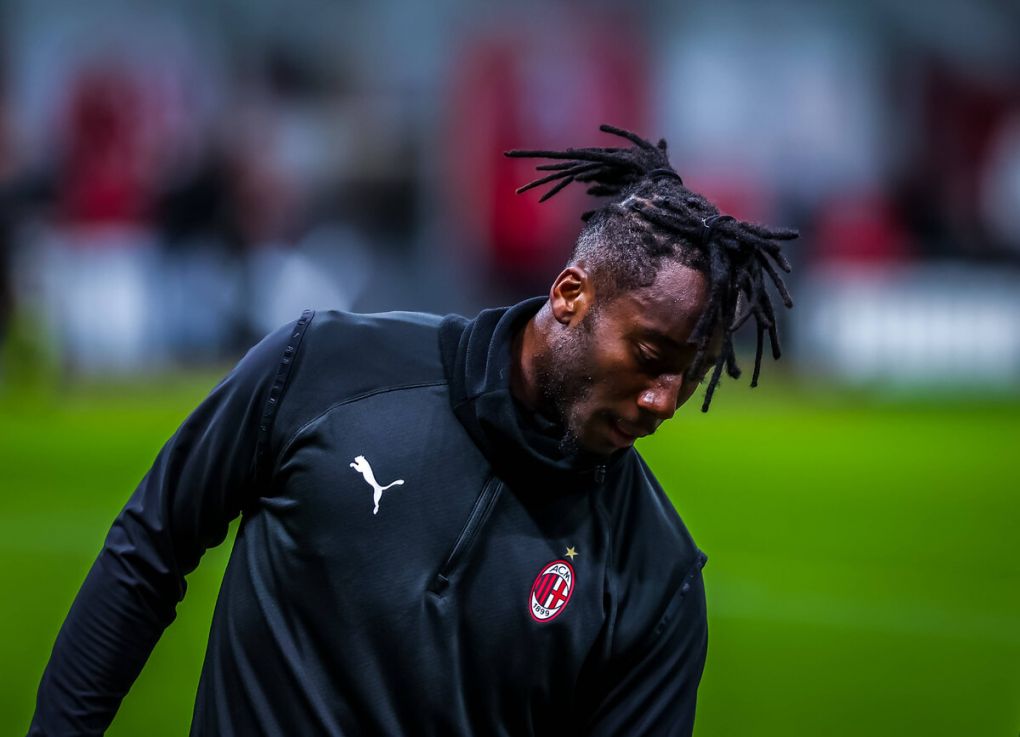 AC Milan vs Atalanta BC - Serie A 2020/21 - 23/01/2021 Soualiho Meite of AC Milan warms up during the Serie A 2020/21 football match between AC Milan vs Atalanta BC at the San Siro Stadium, Milan, Italy on January 23, 2021 - Photo FCI / Fabrizio Carabelli *** AC Milan vs Atalanta BC Serie A 2020 21 23 01 2021 Soualiho Meite of AC Milan warms up during the Serie A 2020 21 football match between AC Milan vs Atalanta BC at the San Siro Stadium, Milan, Italy on January 23, 2021 Photo FCI Fabrizio Carabelli Copyright: xBEAUTIFULxSPORTS/Carabellix