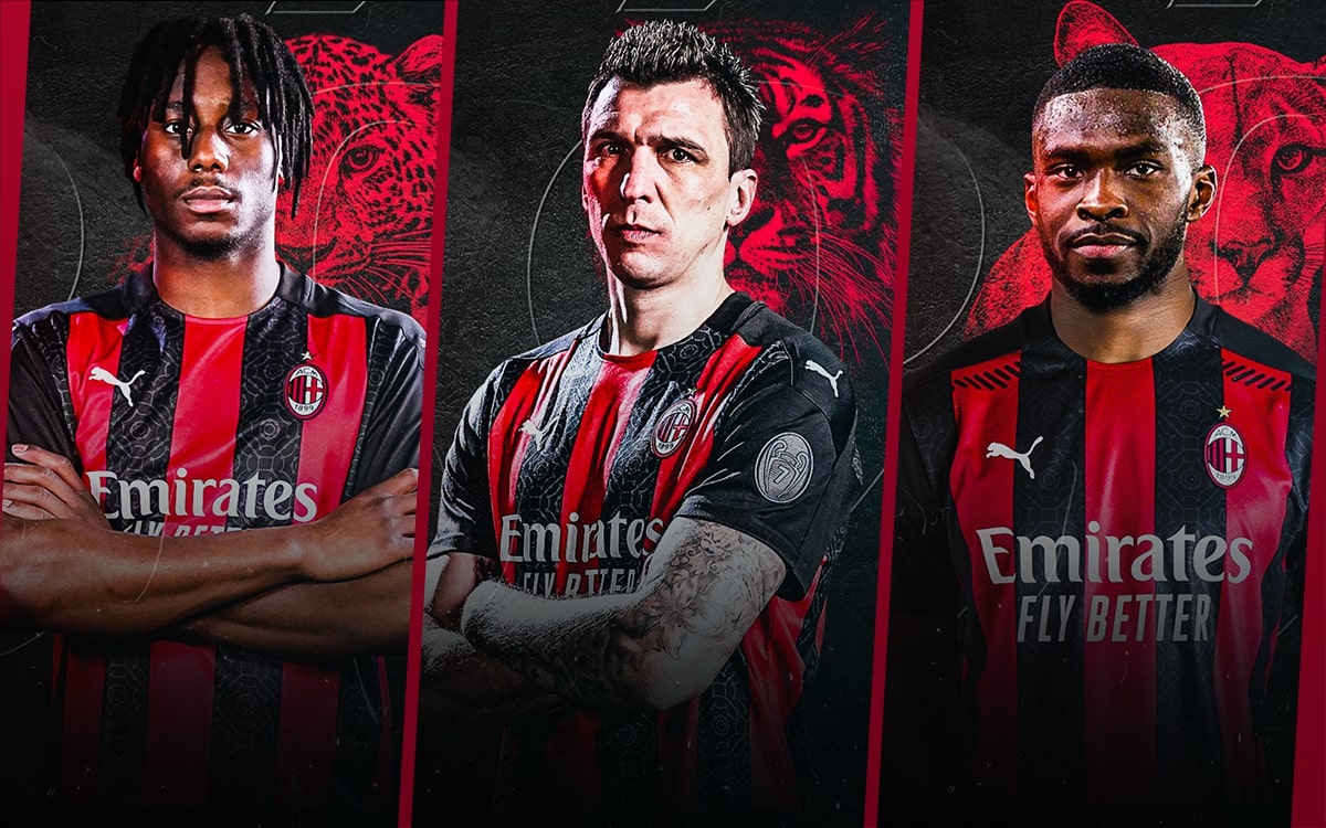AC Milan's 2021 winter All the official