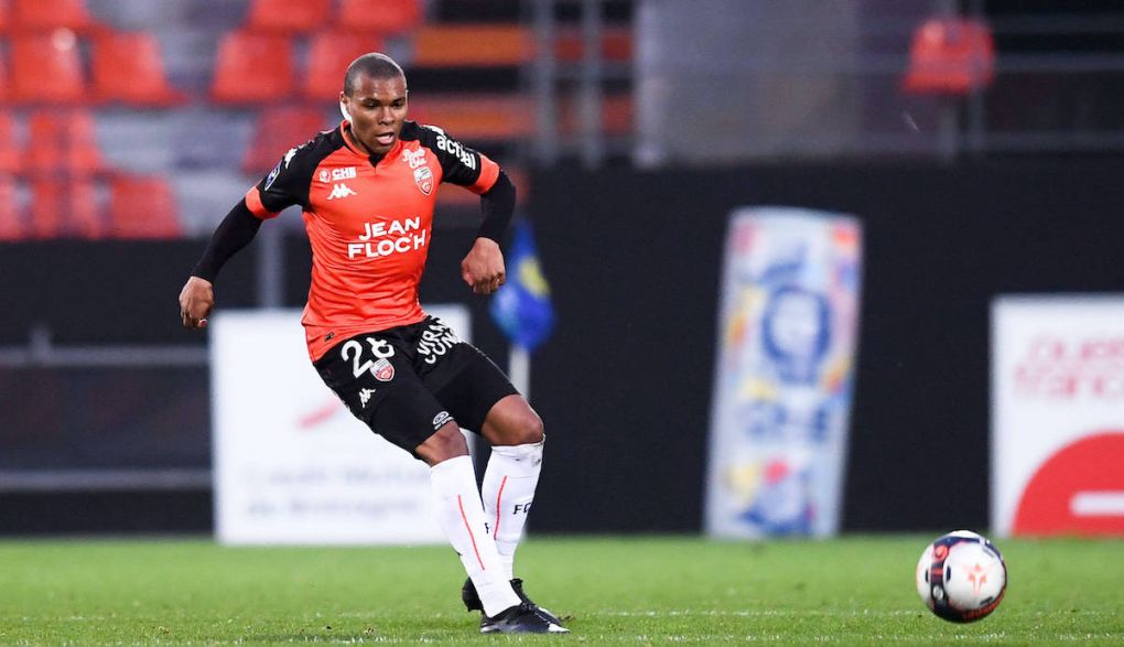 28 Armand LAURIENTE lor FOOTBALL : Lorient vs Lille - Ligue 1 Uber Eats - 21/02/2021 FEP/Panoramic PUBLICATIONxNOTxINxFRAxITAxBEL