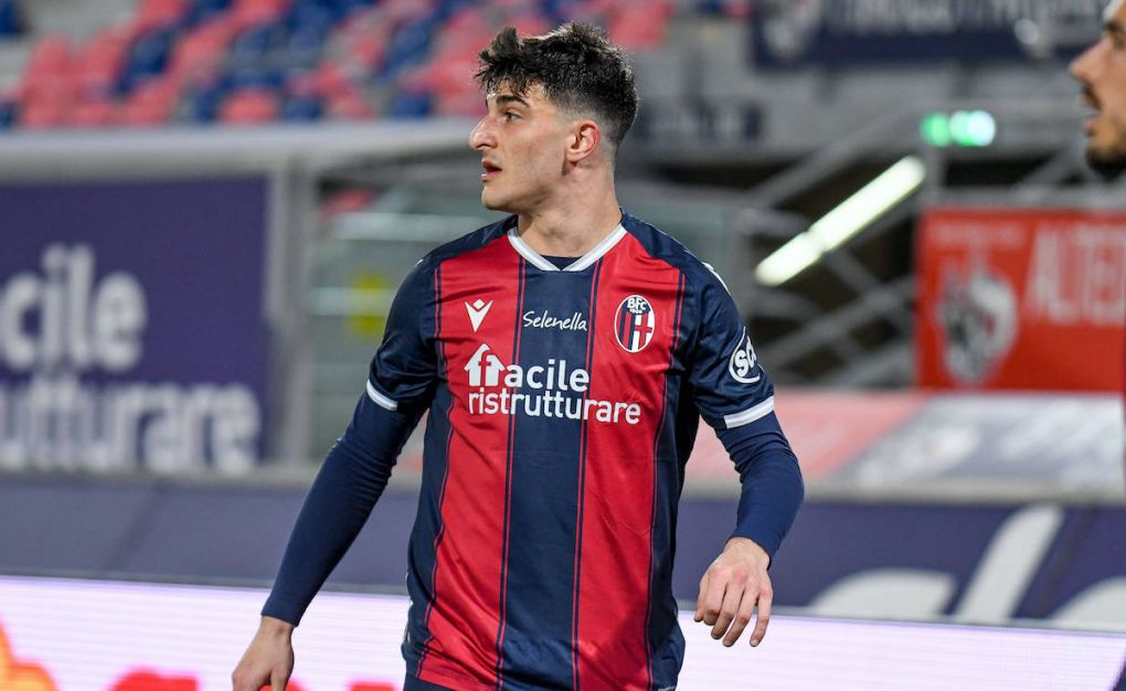 Riccardo Orsolini Bologna during Bologna FC vs SS Lazio, Italian football Serie A match in Bologna, Italy, February 27 2021 PUBLICATIONxINxGERxSUIxAUTxONLY Copyright: xLiveMedia/EttorexGriffonix/xIPAx/xLiveMediax 0