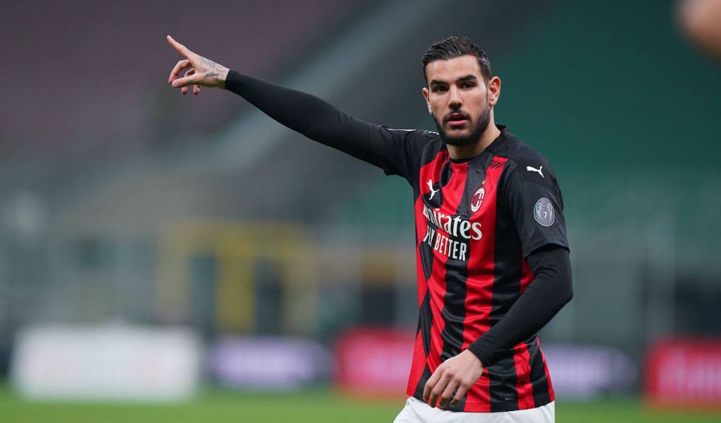 Photo LaPresse - Spada March 03 , 20a21 Milan Italy Soccer A.C. Milan- Season 2019-2020 - Serie A Milan vs Udinese In the pic: Theo Hernandez PUBLICATIONxNOTxINxITAxFRAxCHN Copyright: xSpada/LaPressex