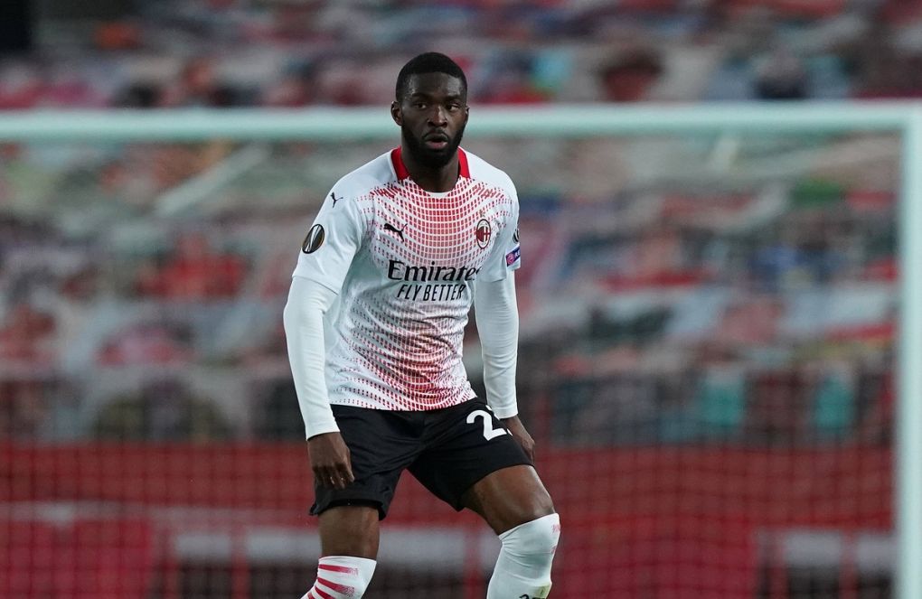 Photo LaPresse - Spada March 11, 2021 Manchester England Soccer A.C. Milan- Stagione 2020-2021 - Europa League Ottavi di finale Manchester United, ManU vs Ac Milan In the pic: tomori PUBLICATIONxNOTxINxITAxFRAxCHN Copyright: xSpada/LaPressex