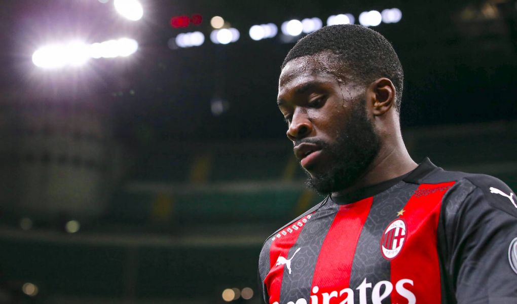 Fikayo Tomori of AC Milan during the Serie A match at Giuseppe Meazza, Milan. Picture date: 14th March 2021. Picture credit should read: Jonathan Moscrop/Sportimage PUBLICATIONxNOTxINxUK SPI-0955-0115