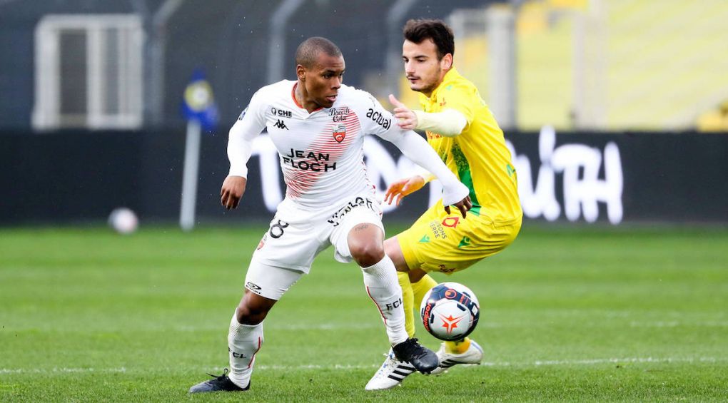 28 ARMAND LAURIENTE LOR FOOTBALL : Nantes vs Lorient - Ligue 1 Uber Eats - 21/03/2021 FEP/Panoramic PUBLICATIONxNOTxINxFRAxITAxBEL