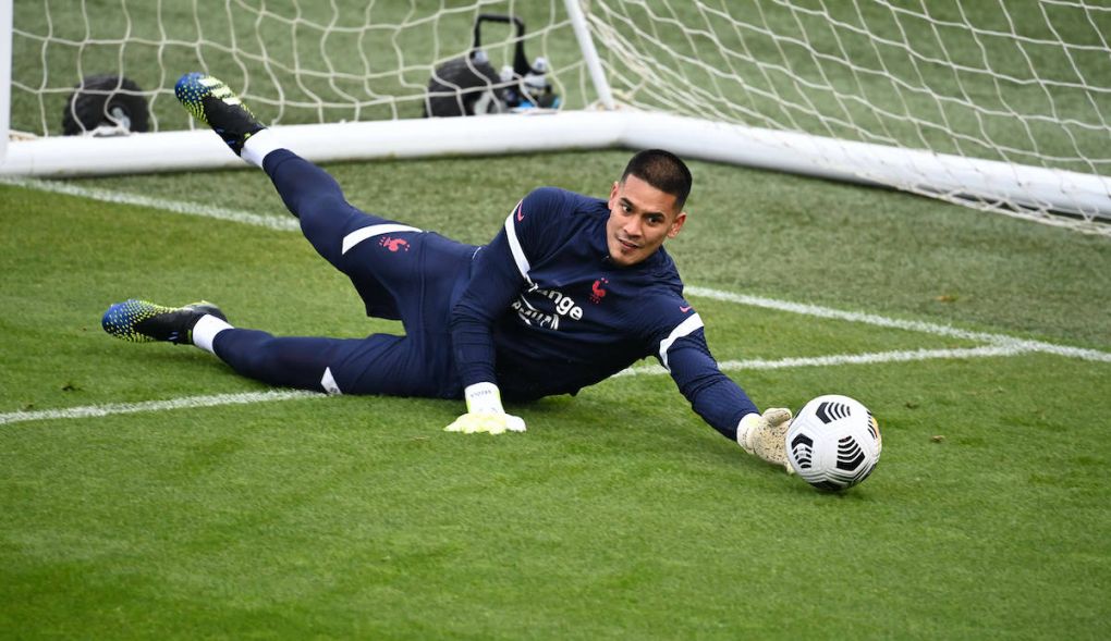 ALPHONSE AREOLA OF FRANCE FOOTBALL : Equipe de france entrainement clairefontaine - 22/03/2021 POOL/PANORAMIC PUBLICATIONxNOTxINxFRAxITAxBEL
