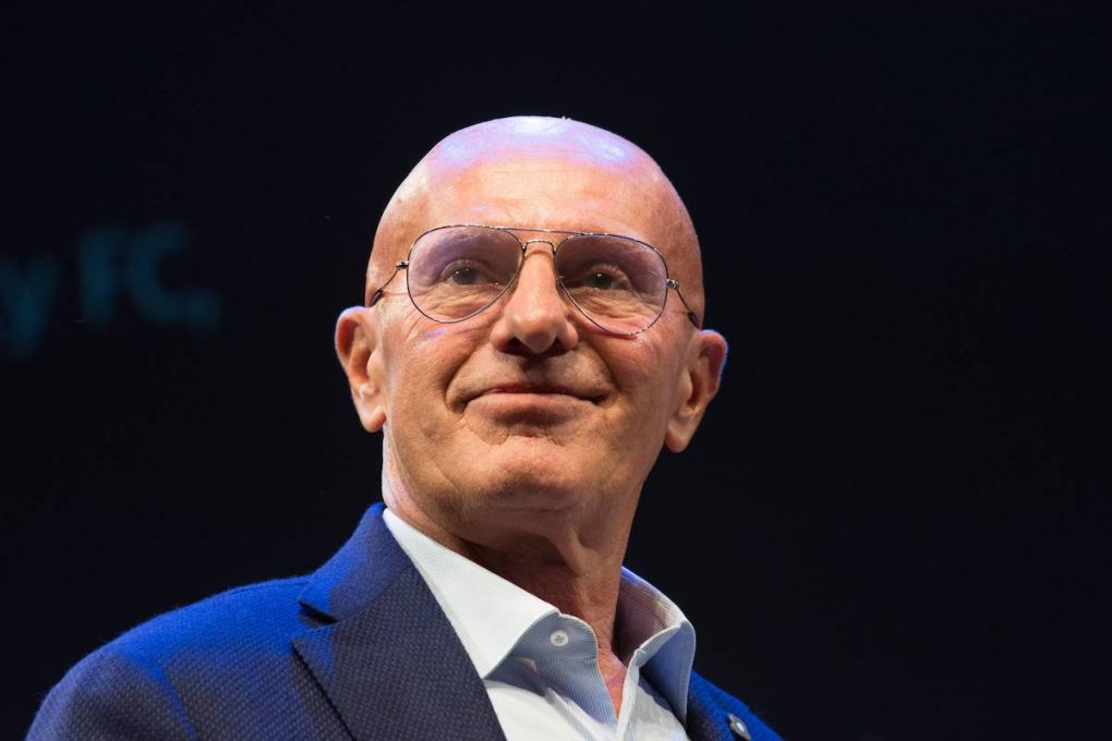 October 13, 2018 - Trento, Italy - Arrigo Sacchi attends the Il Festival dello in Trento, Italy, on 13 Otcober 2018. From 11 to 14 October 2018 the first edition of the Festival of Sport, which will have a national and international dimension, thanks to the caliber of the expected guests and the topics covered. The organizers are the first Italian sports daily, La Gazzetta dello Sport, and Trentino, under the patronage of Coni and the Italian Paralympic Committee. First Edition Of The Festival Of Sport In Trento PUBLICATIONxINxGERxSUIxAUTxONLY - ZUMAn230 20181013_zaa_n230_1179 Copyright: xMassimoxBertolinix