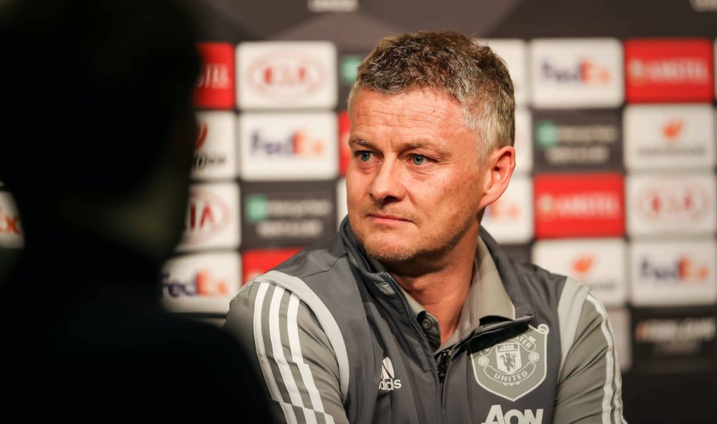 SOCCER - UEFA EL, LASK vs Manchester LINZ,AUSTRIA,11.MAR.20 - SOCCER - UEFA Europa League, round of 16, Linzer ASK vs Manchester United, ManU FC, preview, press conference, PK, Pressekonferenz Manchester. Image shows head coach Ole Gunnar Solskjaer Manchester. PUBLICATIONxINxGERxHUNxONLY GEPAxpictures/xManfredxBinder