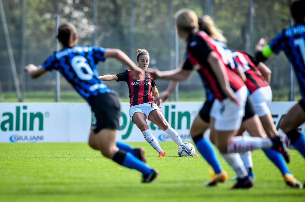 Foto Claudio Furlan - LaPresse 18 Ottobre 2020 Milano Italia News Campionato Serie A Femminile Milan vs Inter PUBLICATIONxINxGERxSUIxAUTxONLY Copyright: xClaudioxFurlan/LaPressex