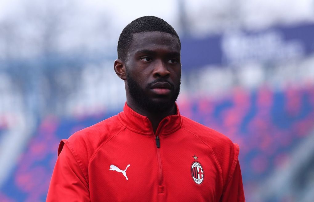 BOLOGNA, ITALY - JANUARY 30: Fikayo Tomori of AC Milan looks on during the Serie A match between Bologna FC and AC Milan at Stadio Renato Dall'Ara on January 30, 2021 in Bologna, Italy. (Photo by Alessandro Sabattini/Getty Images)