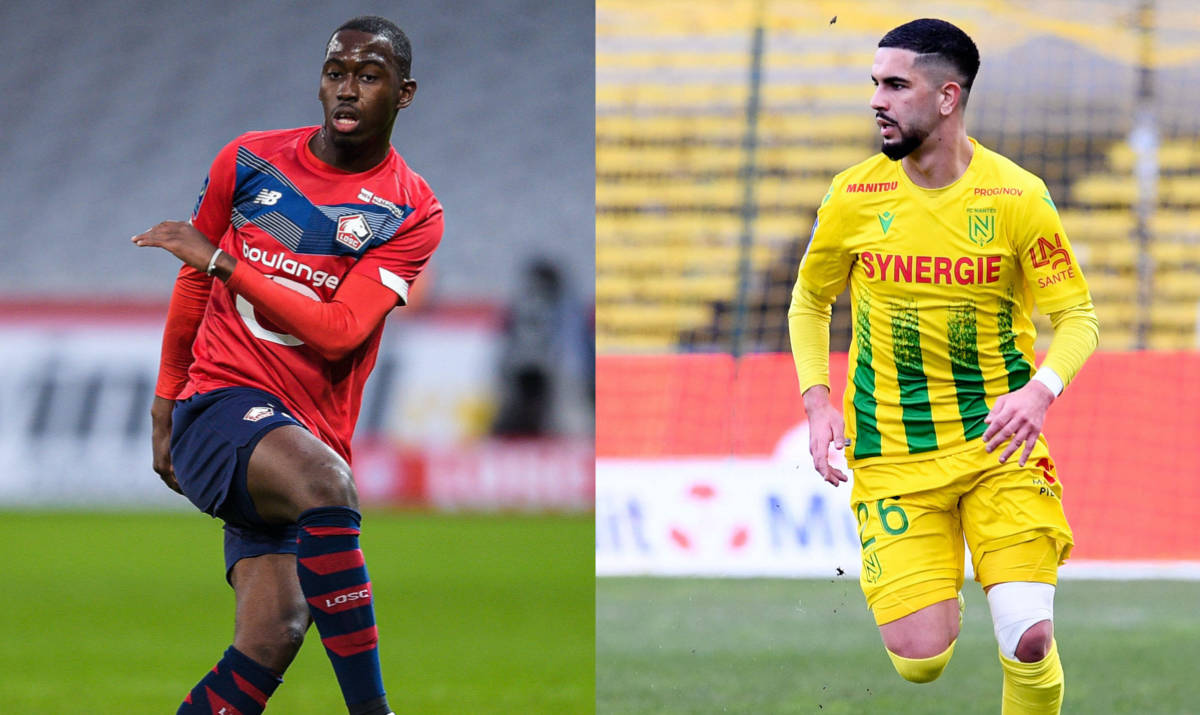 26 IMRAN LOUZA NAN FOOTBALL : Nantes vs Marseille - Ligue 1 Uber Eats - 20/02/2021 FEP/Panoramic PUBLICATIONxNOTxINxFRAxITAxBEL