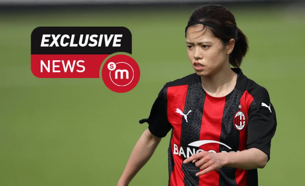 Yui Hasegawa of AC Milan during the Serie A Femminile match at the Juventus Center, Vinovo. Picture date: 7th March 2021. Picture credit should read: Jonathan Moscrop/Sportimage PUBLICATIONxNOTxINxUK SPI-0944-0047