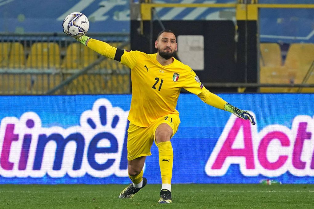 GIANLUIGI DONNARUMMA, Italia, FIFA World Cup, WM, Weltmeisterschaft, Fussball 2022 Qualifying Round, Italy vs Northern Ireland 2-0, Parma QUALIFICAZIONI MONDIALI ITALIA-IRLANDA DEL NORD 2-0 PUBLICATIONxNOTxINxITA